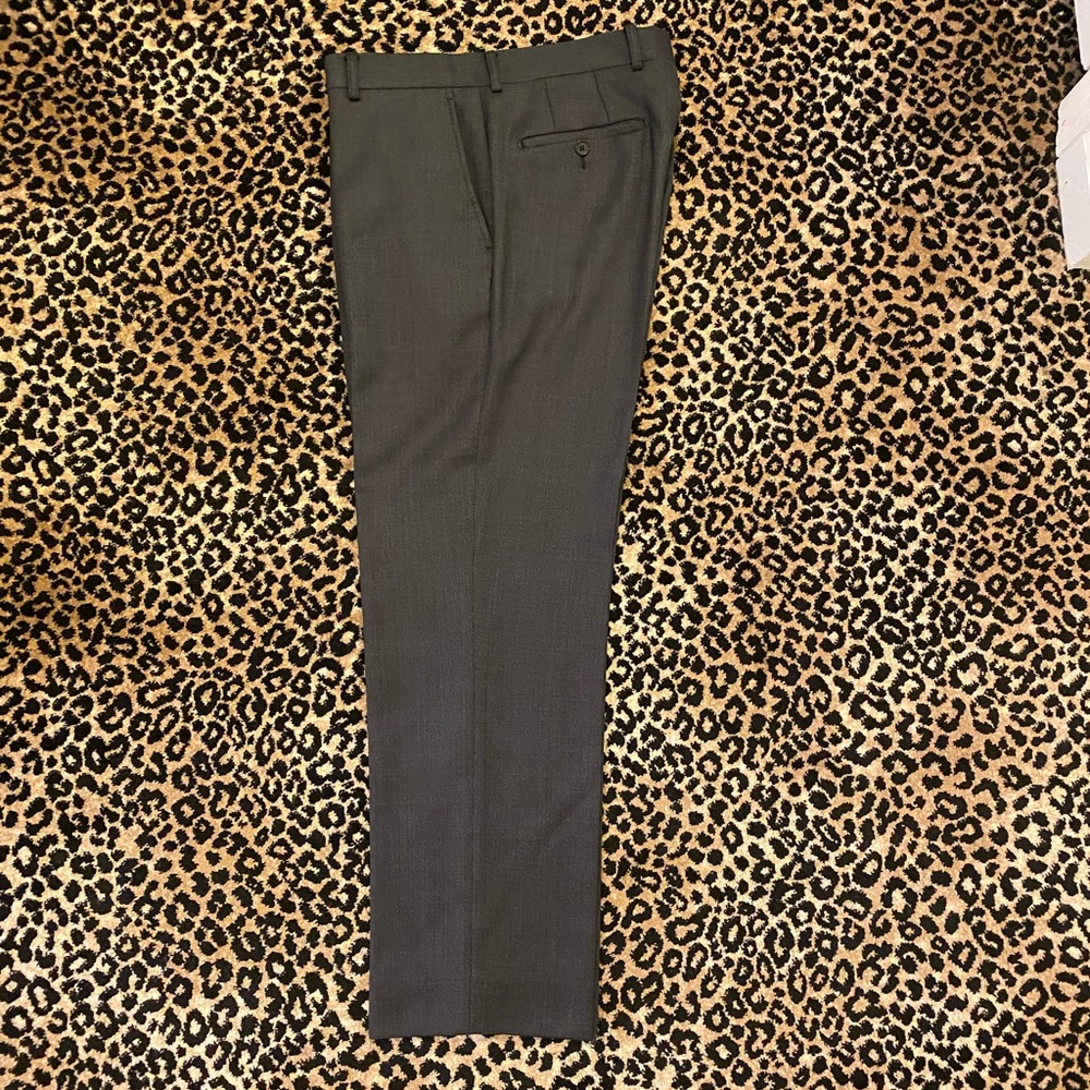 Linea Naturale Luxe 100% Wool Gray Trousers EUC!